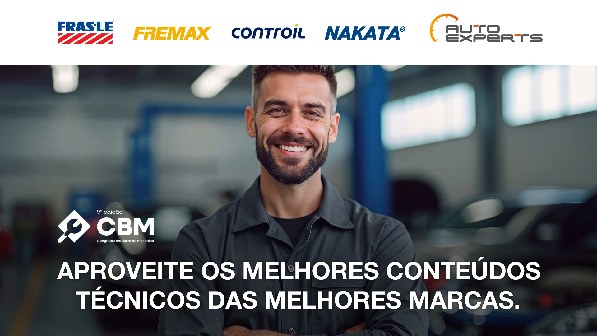Fras-le, Nakata, Fremax, Controil e Auto Experts marcam presen�a na 9� edi��o do Congresso do Mec�nico